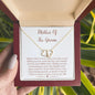 [Almost Sold Out] When I Fell In Love With Your Son - Mother Of The Groom - 10k Solid Yellow Gold Hearts Necklace