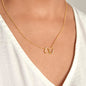 [Almost Sold Out] Eid Mubarak Gift - Double Hearts Necklace