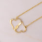 [Almost Sold Out] Eid Mubarak Gift - Double Hearts Necklace