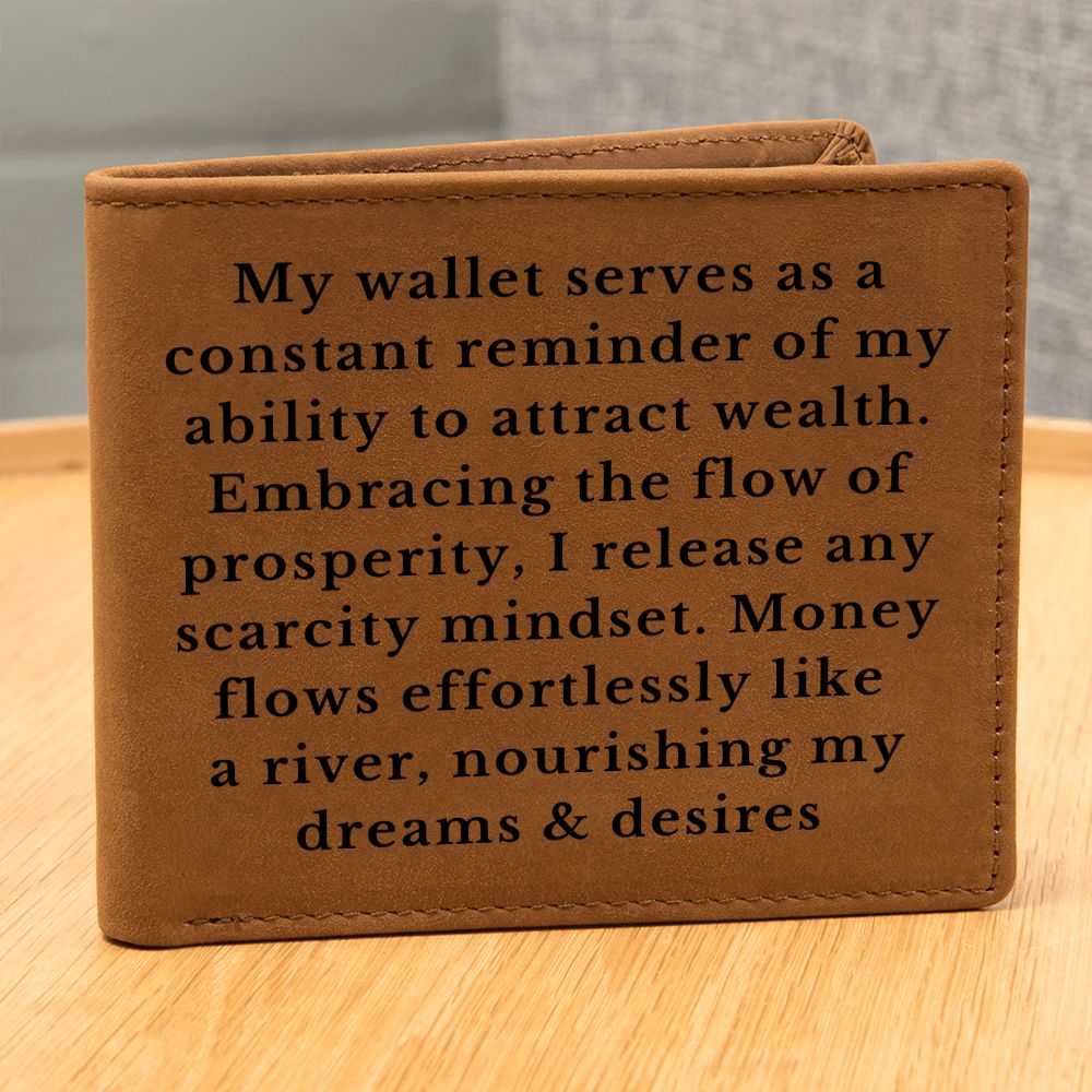 [Almost Sold Out] Money Flows - Leather Wallet