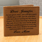 [Almost Sold Out] Personalized Daughter Leather Wallet