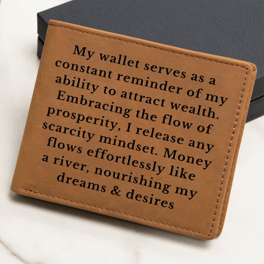 [Almost Sold Out] Money Flows - Leather Wallet