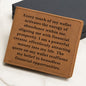 [Almost Sold Out] Financial Prosperity - Leather Wallet