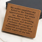 [Almost Sold Out] Opportunities Await - Leather Wallet