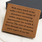 [Almost Sold Out] Abundance, Opportunities, and Wealth - Leather Wallet