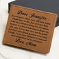 [Almost Sold Out] Personalized Daughter Leather Wallet