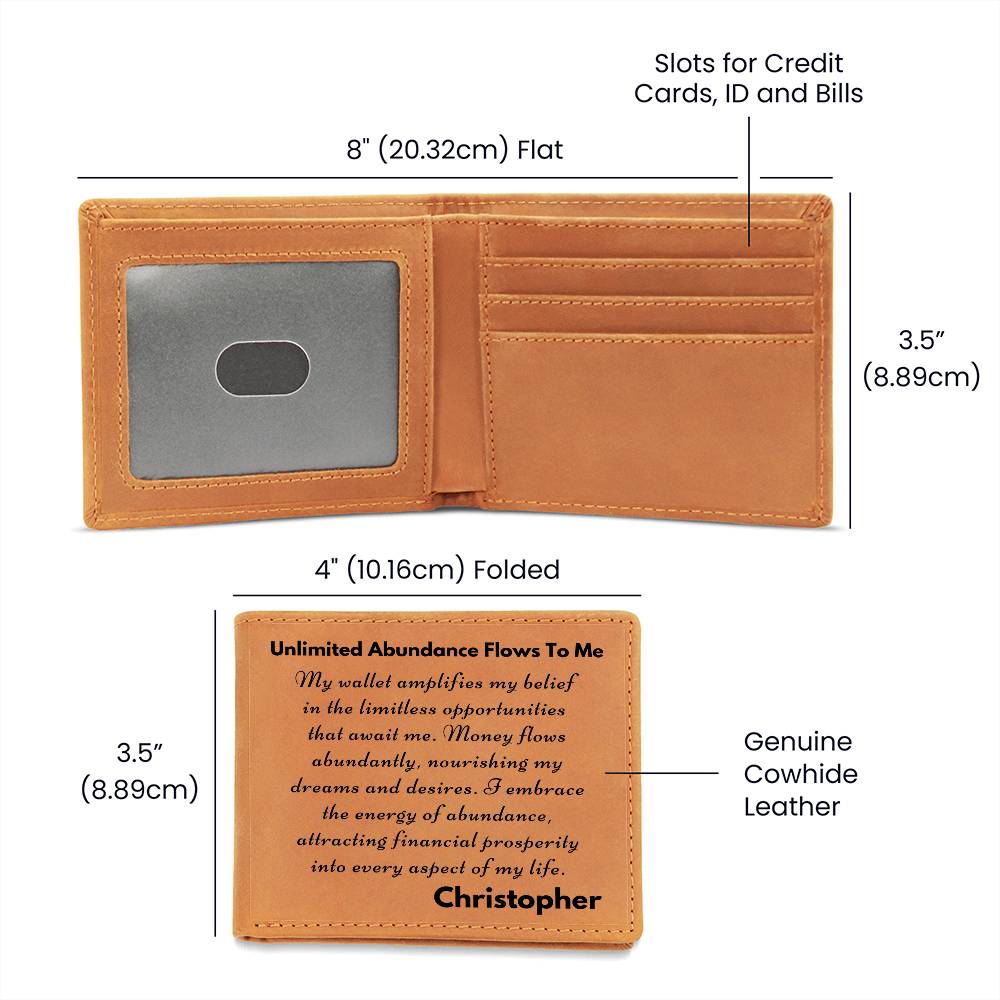 [Almost Sold Out] Personal Unlimited Abundance Flows To Me Wallet