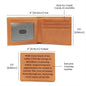 [Almost Sold Out] Abundance, Opportunities, and Wealth - Leather Wallet