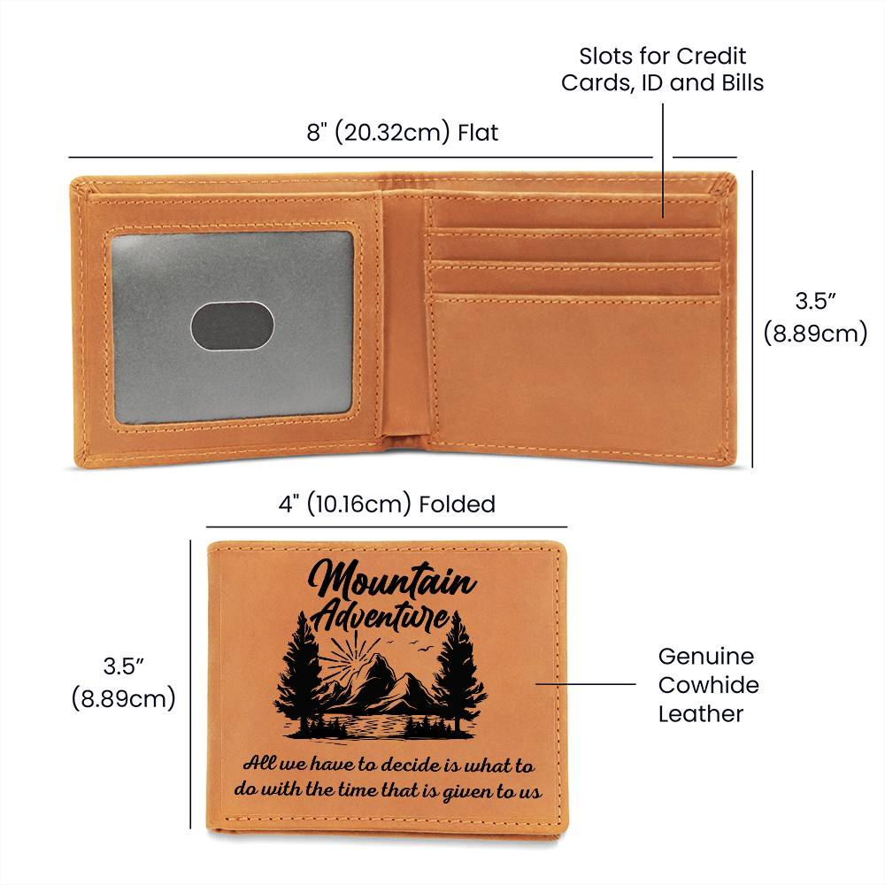 Almost Sold Out - Mountain Adventure Leather Wallet