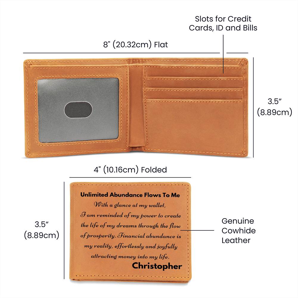 [Almost Sold Out] Personalized Unlimited Abundance Flows To Me Wallet