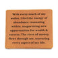 [Almost Sold Out] Abundance, Opportunities, and Wealth - Leather Wallet