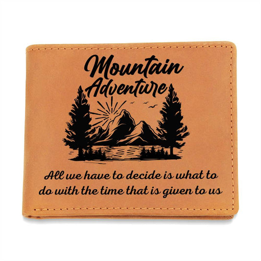 Almost Sold Out - Mountain Adventure Leather Wallet