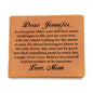 [Almost Sold Out] Personalized Daughter Leather Wallet