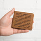 [Almost Sold Out] Opportunities Await - Leather Wallet