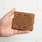 [Almost Sold Out] Personalized Daughter Leather Wallet