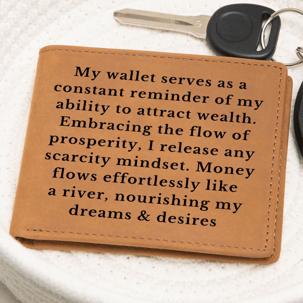 [Almost Sold Out] Money Flows - Leather Wallet