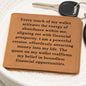 [Almost Sold Out] Financial Prosperity - Leather Wallet