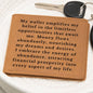 [Almost Sold Out] Opportunities Await - Leather Wallet
