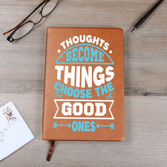 Almost Sold Out - Thoughts Become Things Leather Journal