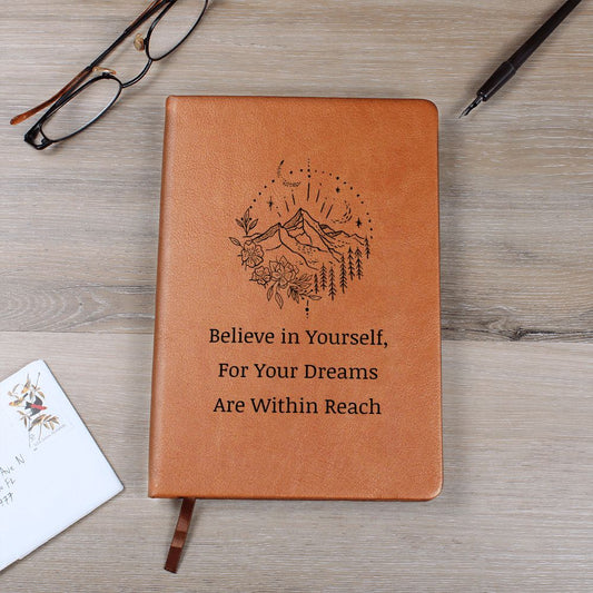 Almost Sold Out - Believe in Yourself Leather Journal