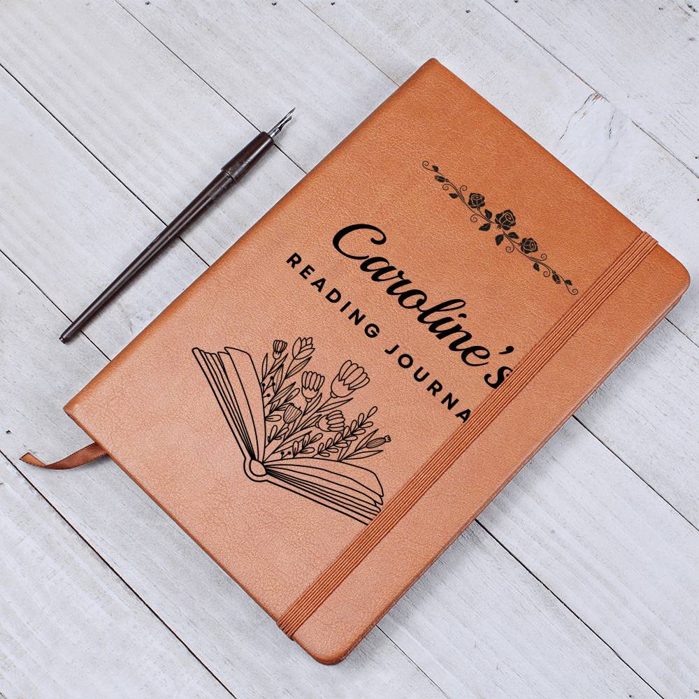 Almost Sold Out - Personalized Reading Graphic Leather Journal