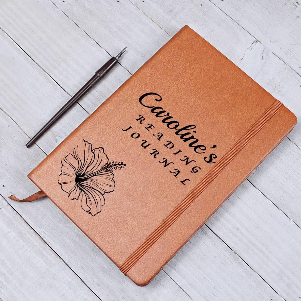 Almost Sold Out - Personalized Reading Graphic Leather Journal