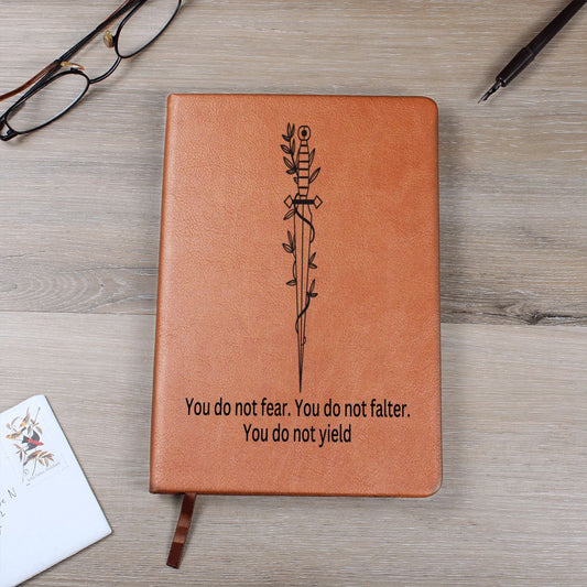 Almost Sold Out - You Do Not Fear Leather Journal