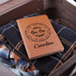 Almost Sold Out - You Are Strong Courageous Leather Journal