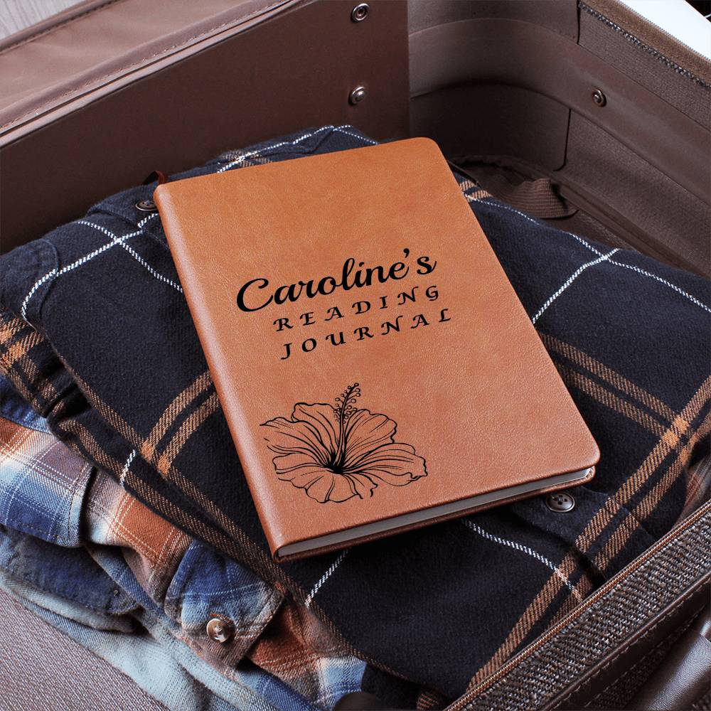 Almost Sold Out - Personalized Reading Graphic Leather Journal