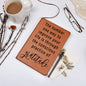 Almost Sold Out - Number One Way is Gratitude Leather Journal