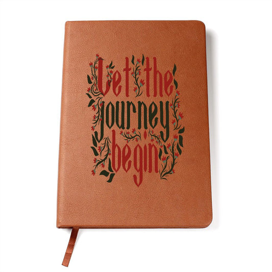 Almost Sold Out - Let The Journey Begin Leather Journal