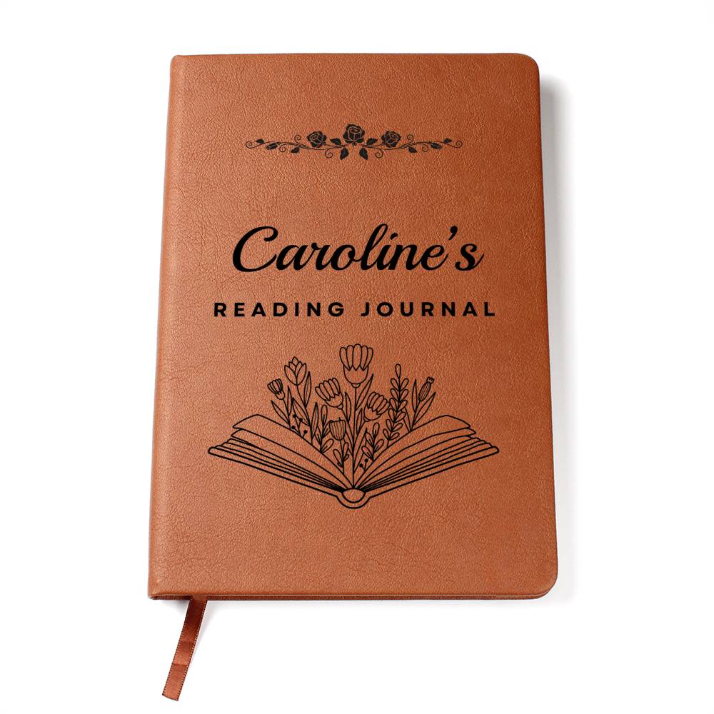 Almost Sold Out - Personalized Reading Graphic Leather Journal