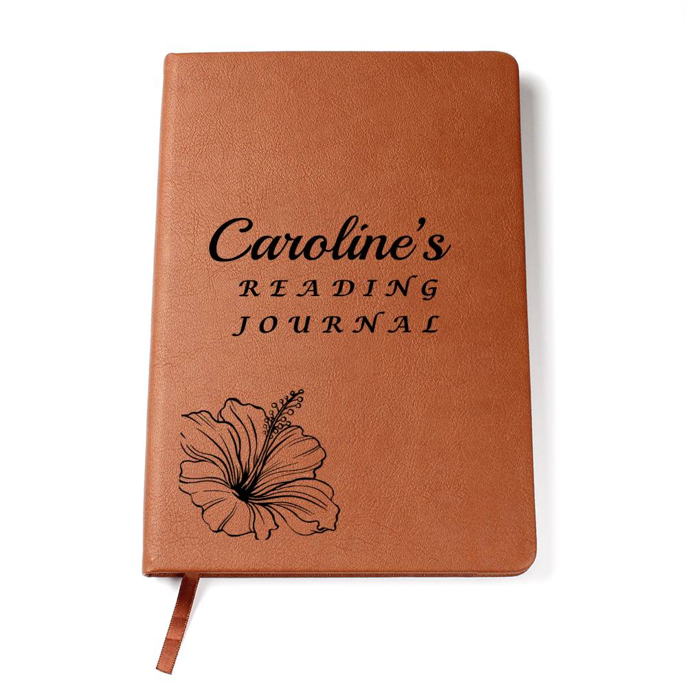 Almost Sold Out - Personalized Reading Graphic Leather Journal