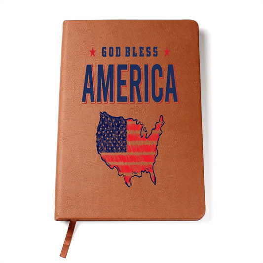 Almost Sold Out - God Bless America Leather Journal