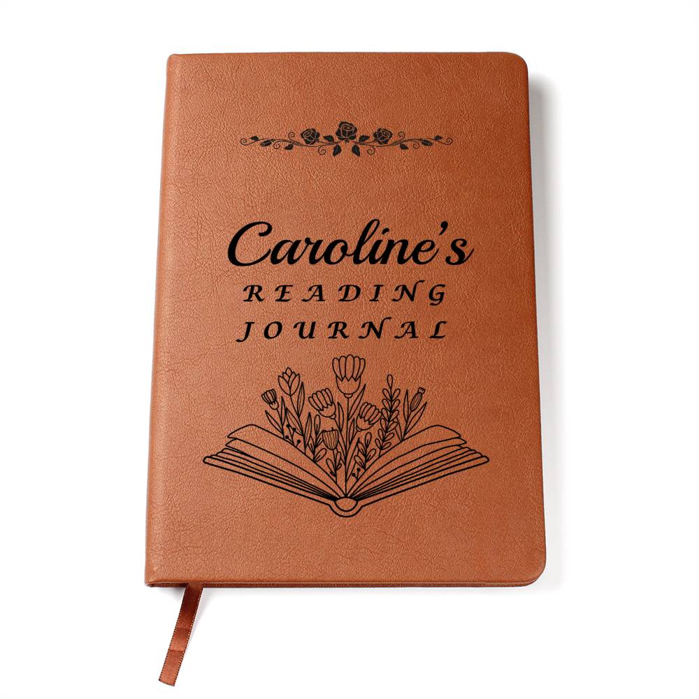 Almost Sold Out - Personalized Reading Graphic Leather Journal