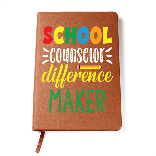 Almost Sold Out - School Counselor Leather Journal