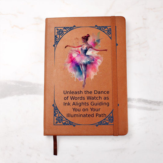 Almost Sold Out - Ballerina Gratitude Leather Journal