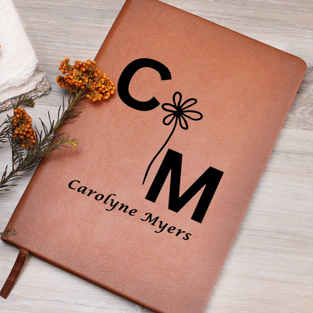 Almost Sold Out - Personalized Graphic Leather Journal