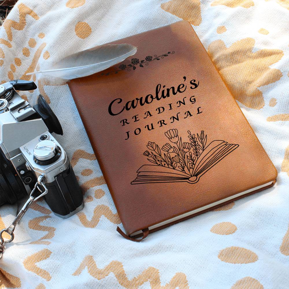 Almost Sold Out - Personalized Reading Graphic Leather Journal