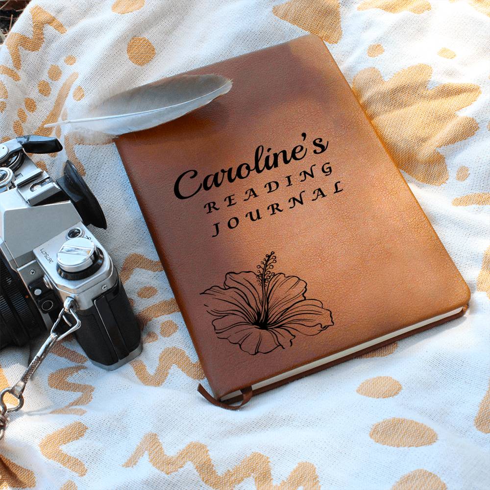 Almost Sold Out - Personalized Reading Graphic Leather Journal