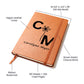 Almost Sold Out - Personalized Graphic Leather Journal