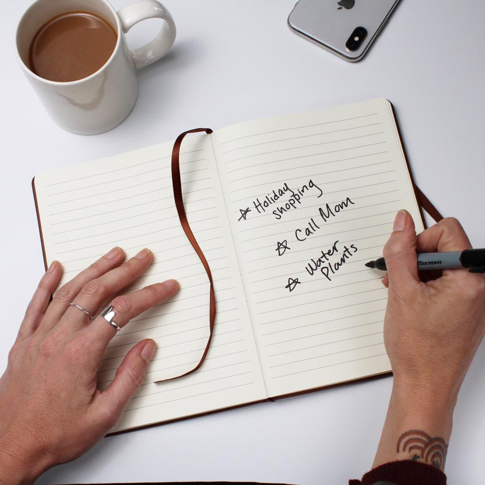 Difference Maker Leather Journal