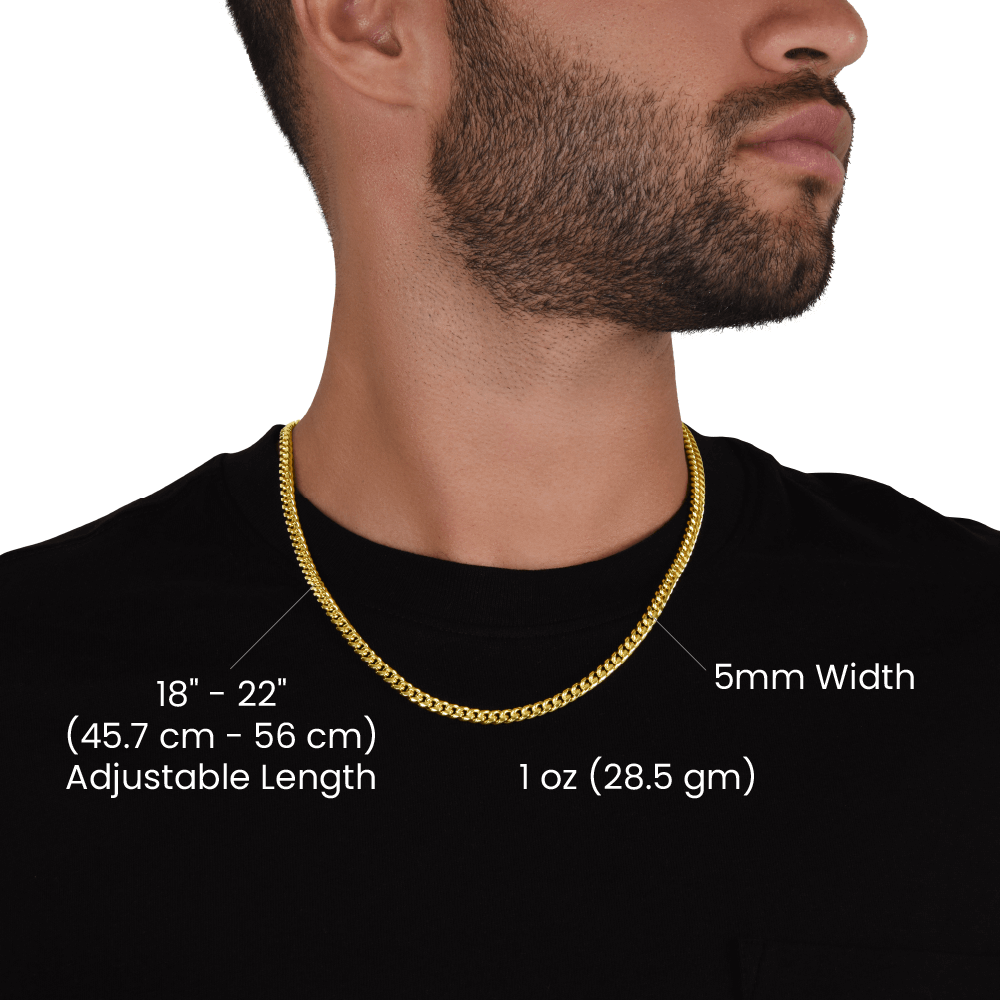 [Almost Sold Out] Congrats, Class of 2023 - Cuban Link Chain Necklace