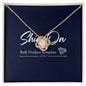 Gold Love Knot Necklace