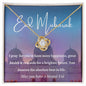 [Almost Sold Out] Eid Mubarak Gift Set - 18k Gold Love Knot Necklace
