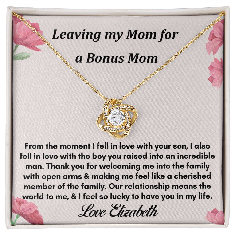 [Almost Sold Out] Bonus Mom - Gold Love Knot Necklace