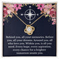 [Almost Sold Out] Class Of 2023 - Before You All Your Dreams - 18k Gold Love Knot Necklace