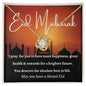 [Almost Sold Out] Eid Mubarak Gift Set - 18k Gold Love Knot Necklace