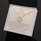 [Almost Sold Out] My Mother On My Wedding Day - Love Knot Necklace