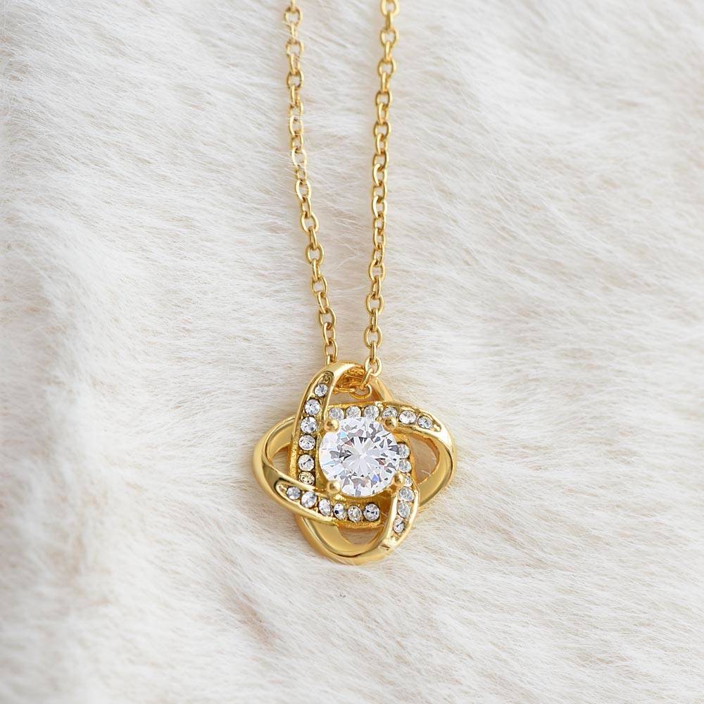 [Almost Sold Out] Star Sign Gift - 18k Gold Love Knot Necklace